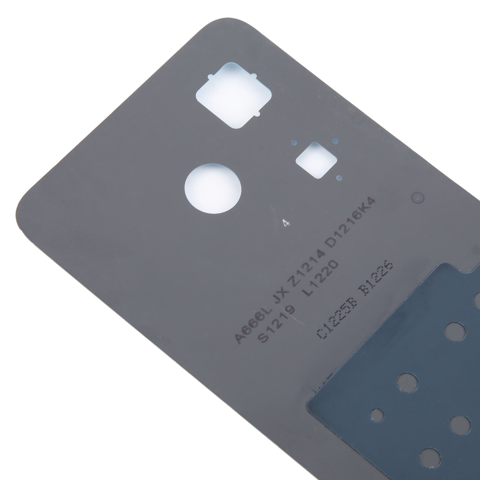 For itel P55 A666L Battery Back Cover Blue