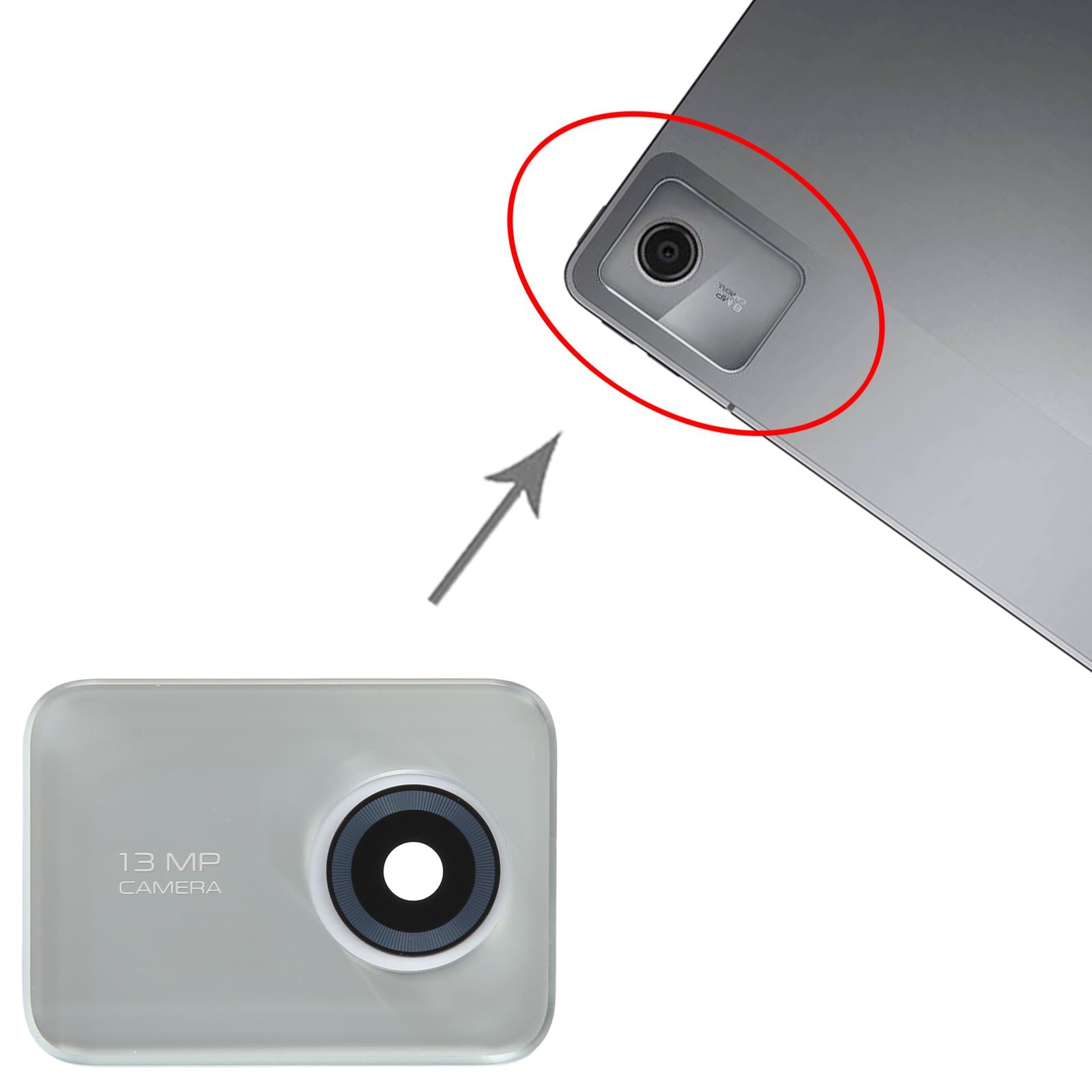 For Lenovo Tab M11 / K11 TB330FU Back Camera Lens  Green