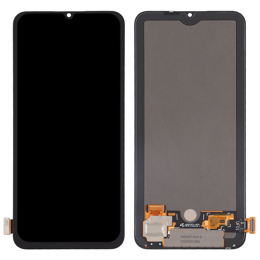 AMOLED Material LCD Screen and Digitizer Full Assembly for Xiaomi Redmi 10X PRO 5G / Redmi 10X 5G
