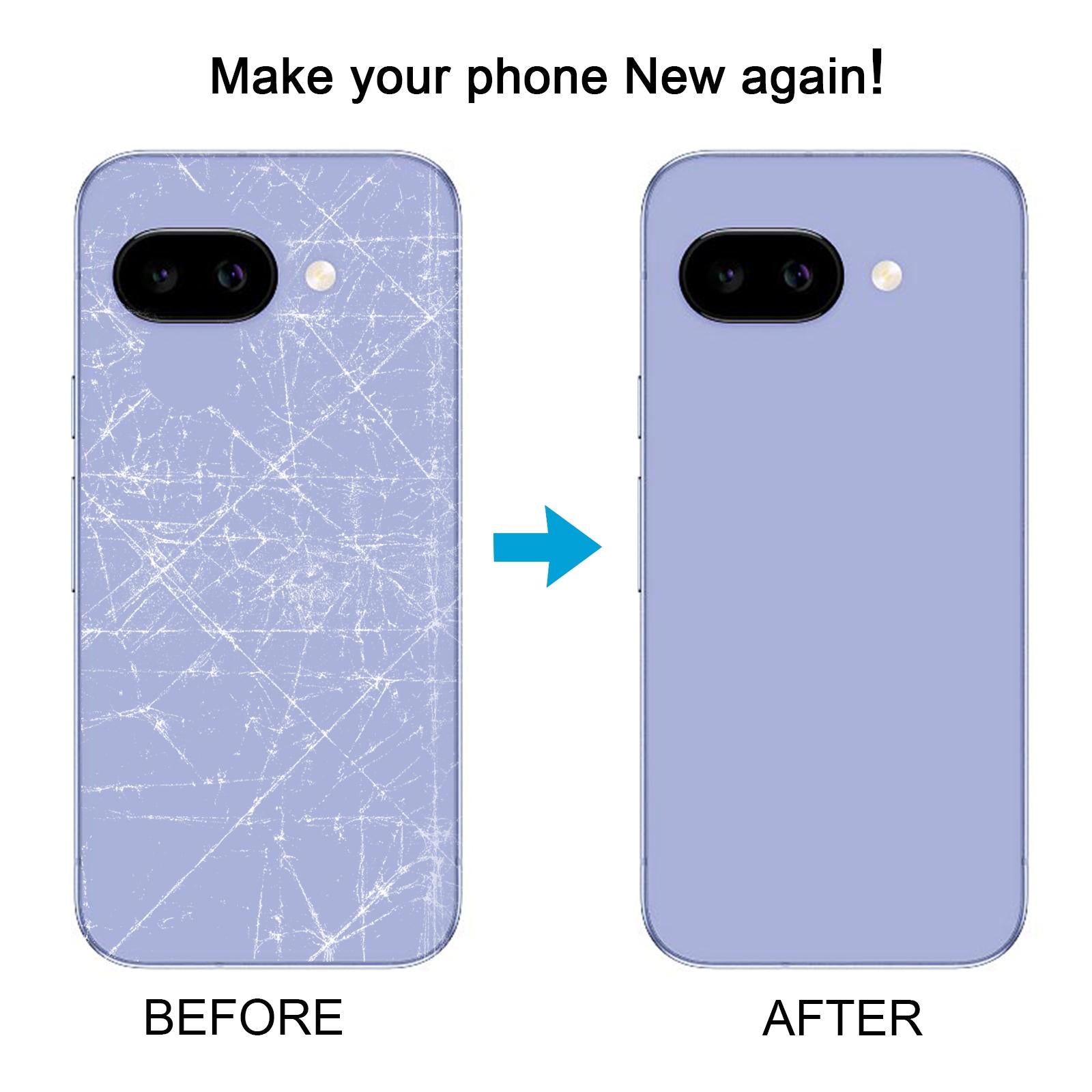 For Google Pixel 9a Back Cover Blue