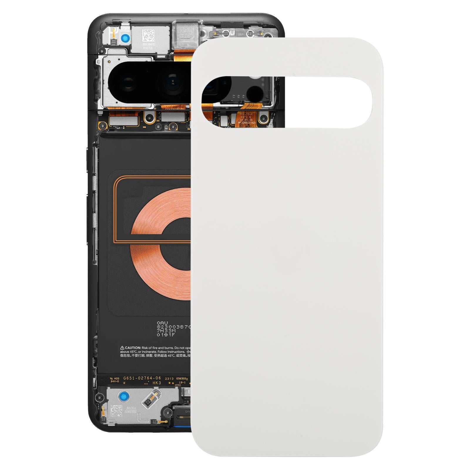 For Google Pixel 9 Pro Back Cover White