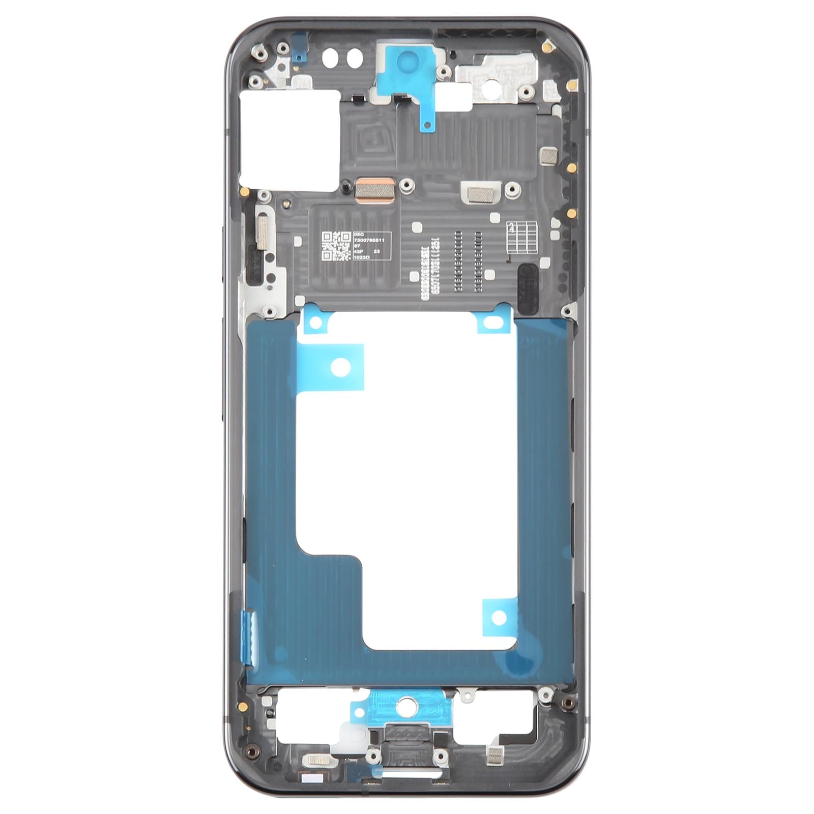 For Google Pixel 9 Pro XL Middle Frame Bezel Plate  Black