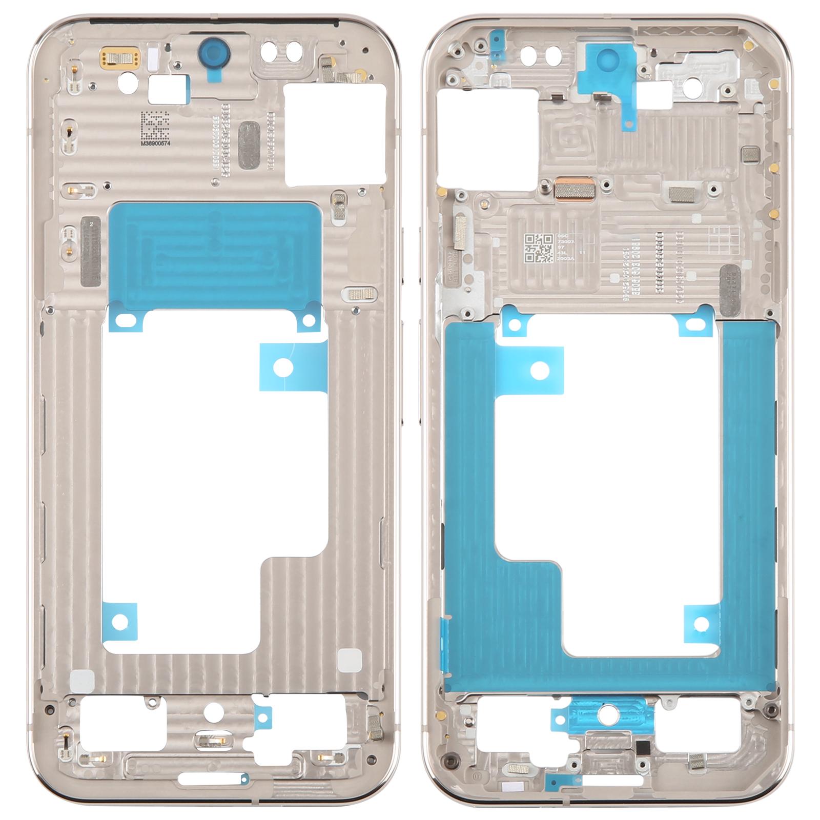 For Google Pixel 9 Pro XL Middle Frame Bezel Plate  Gold