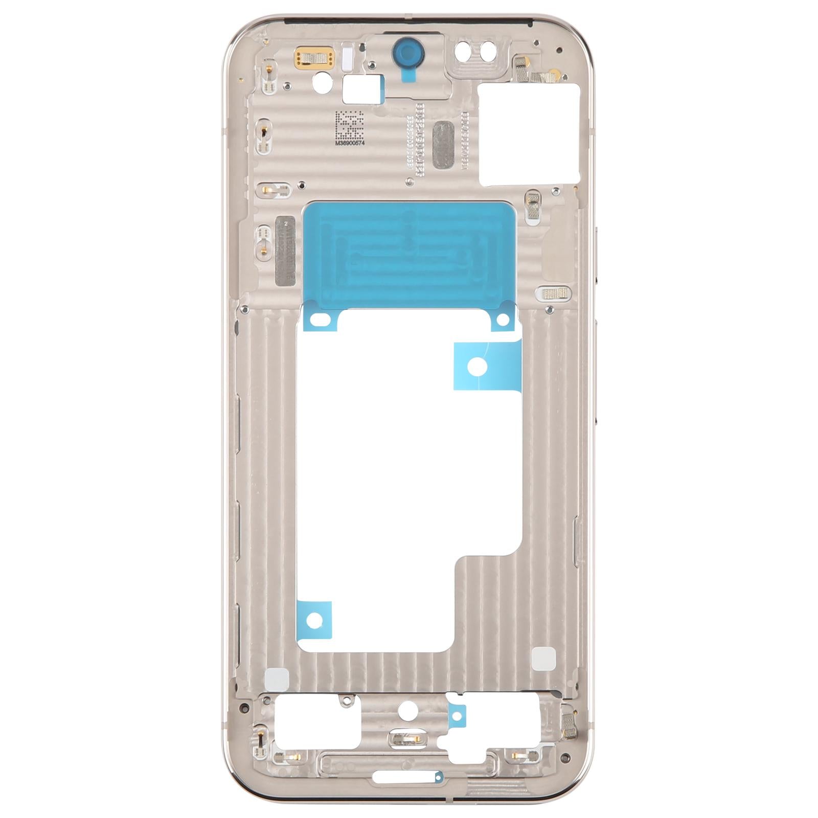 For Google Pixel 9 Pro XL Middle Frame Bezel Plate  Gold