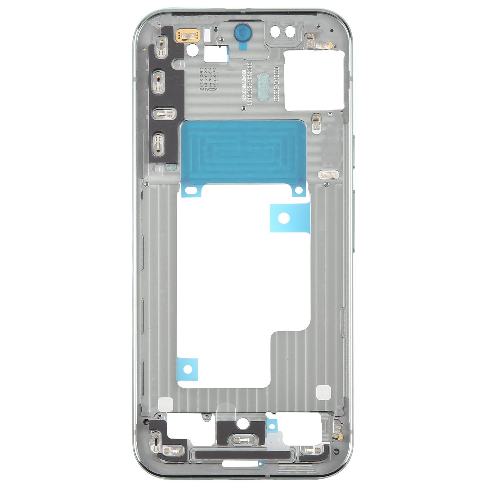 For Google Pixel 9 Pro XL Middle Frame Bezel Plate  Cyan