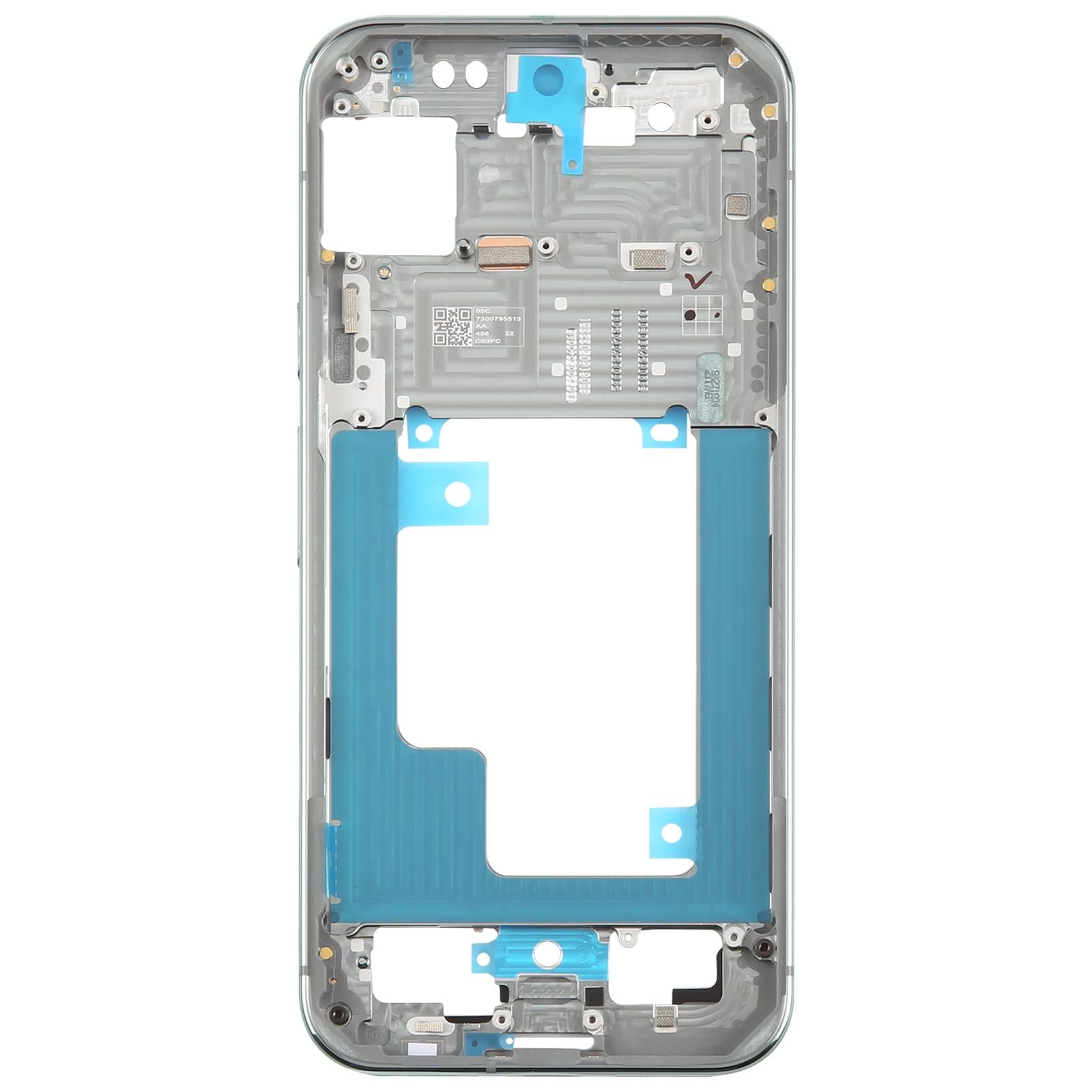 For Google Pixel 9 Pro XL Middle Frame Bezel Plate  Cyan