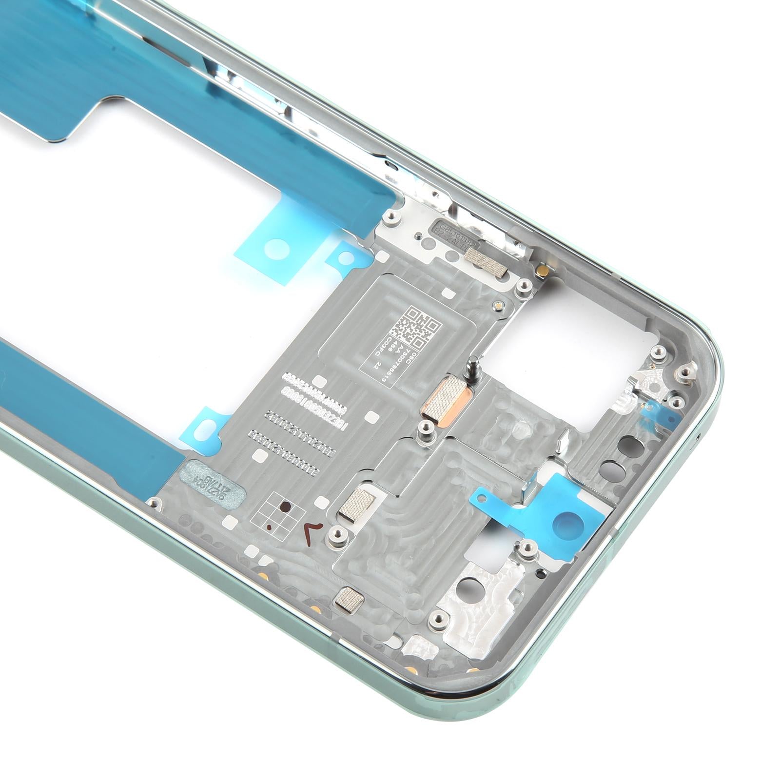 For Google Pixel 9 Pro XL Middle Frame Bezel Plate  Cyan