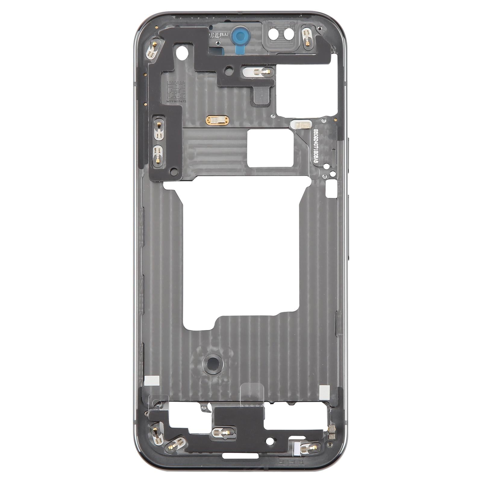 For Google Pixel 9 Pro Middle Frame Bezel Plate  Black