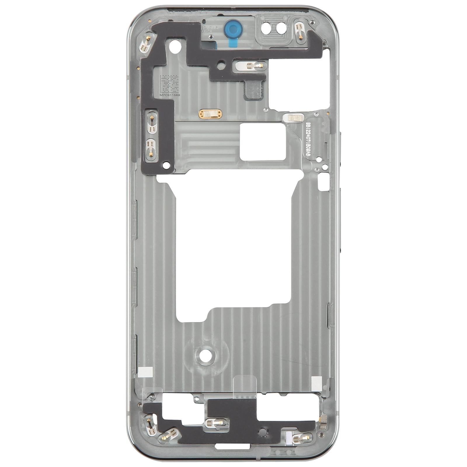 For Google Pixel 9 Pro Middle Frame Bezel Plate  Cyan