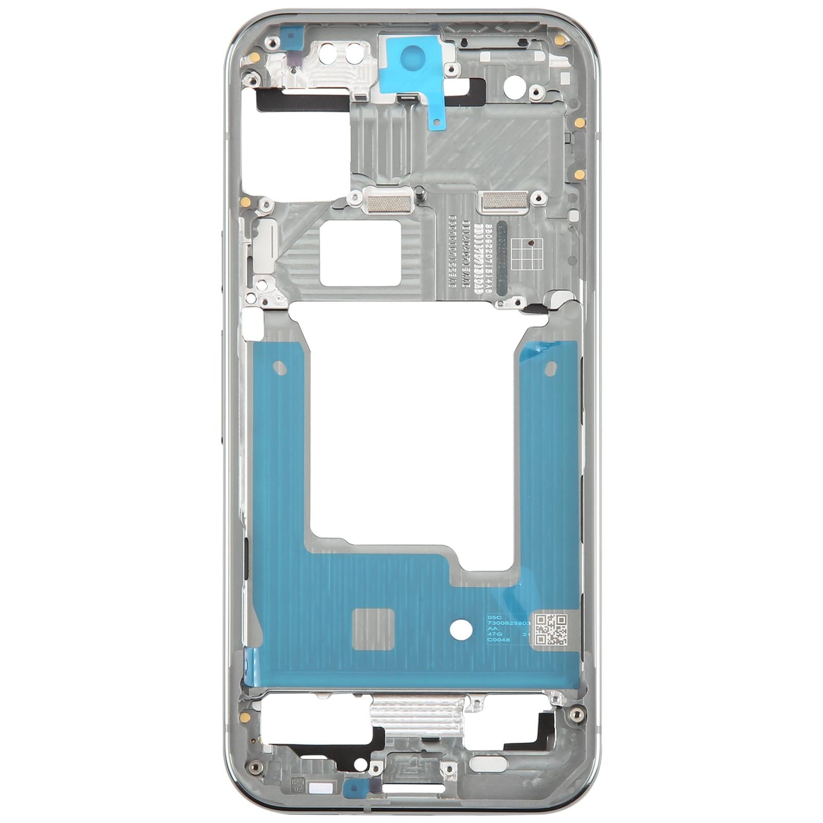 For Google Pixel 9 Pro Middle Frame Bezel Plate  Cyan