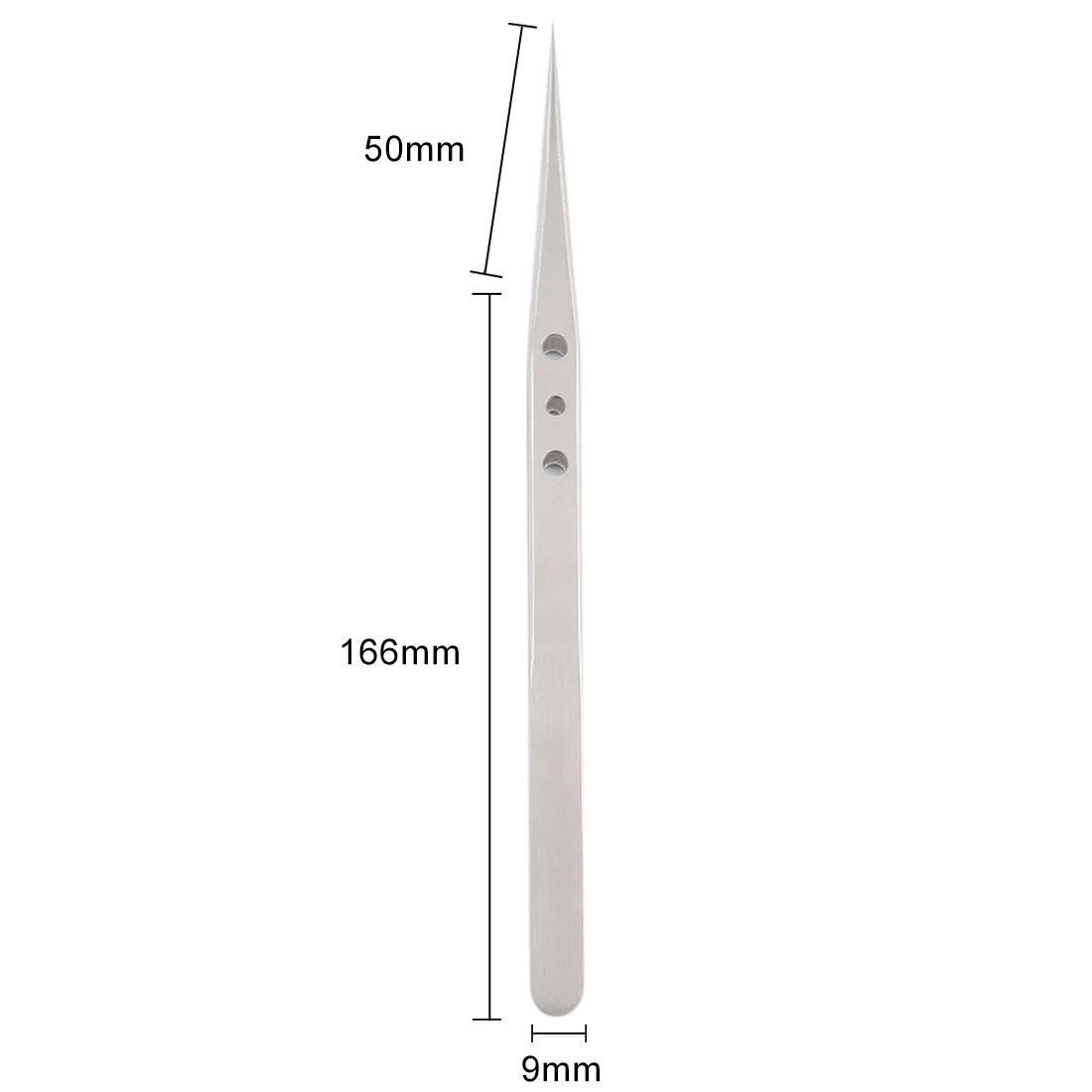 Aaa-12 Precision Repair Tweezers Long Pointed Stainless Steel