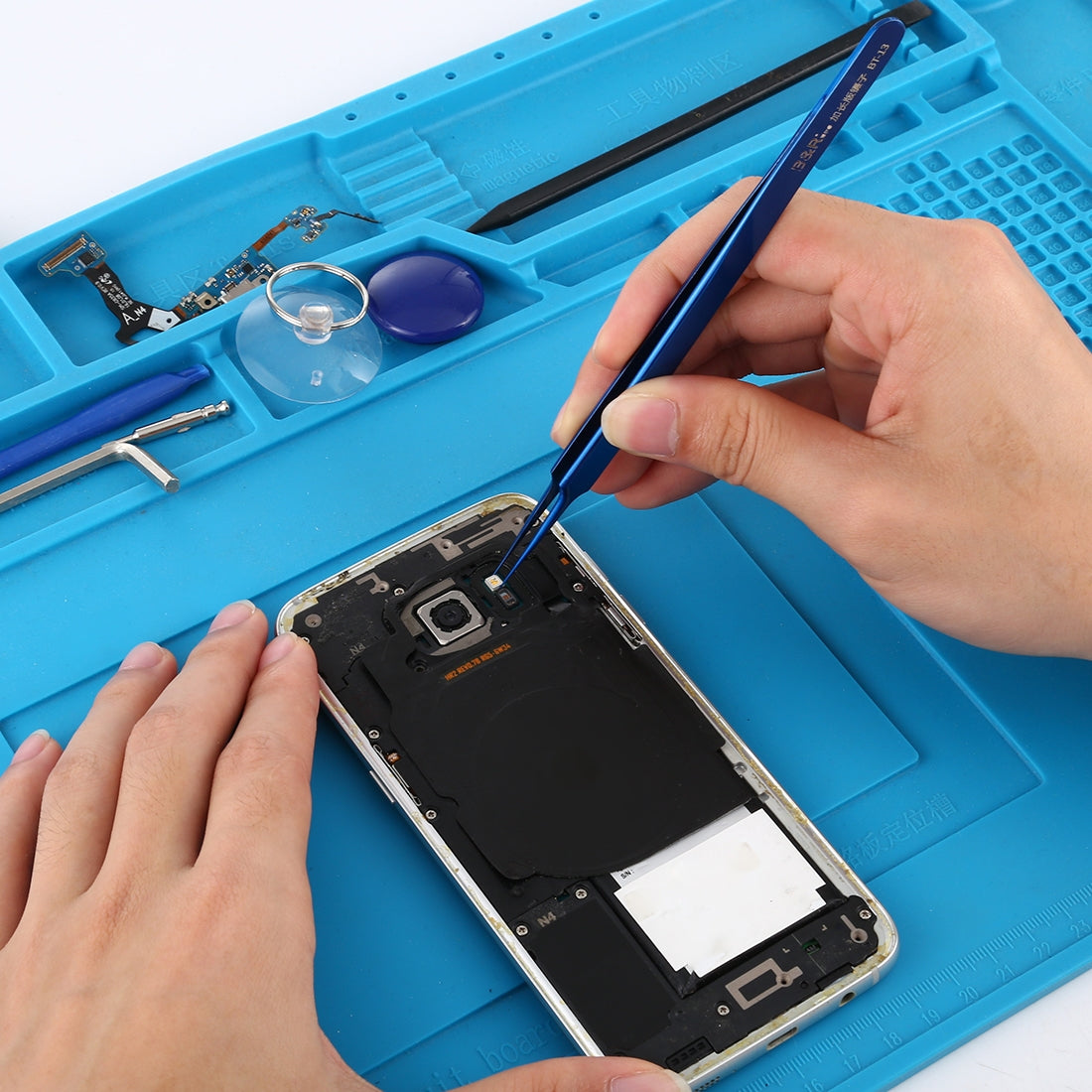 BT-13 Precision High Tenacity Durable Straight Tweezers