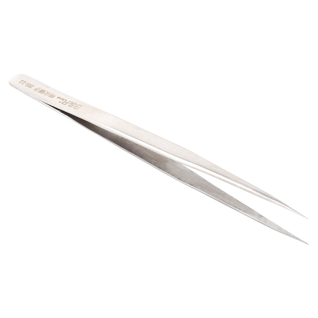 BS-11 Precision High Tenacity Durable Long Tip Straight Tweezers