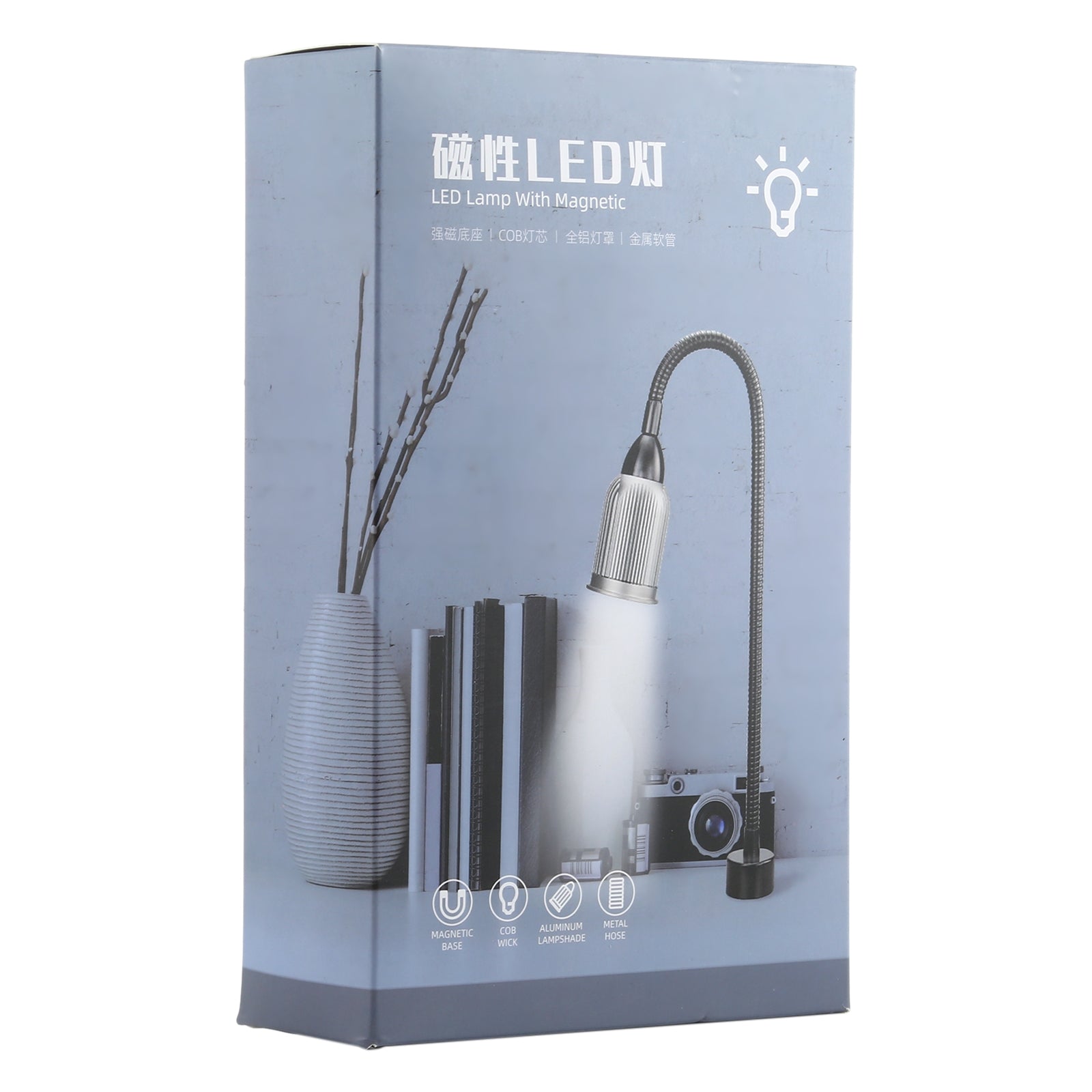 10W Magnetic Wire-controlled Metal Hose LED Light Mobile Phone Repair Lighting Lamp, Cable Length: 1.8m, US Plug