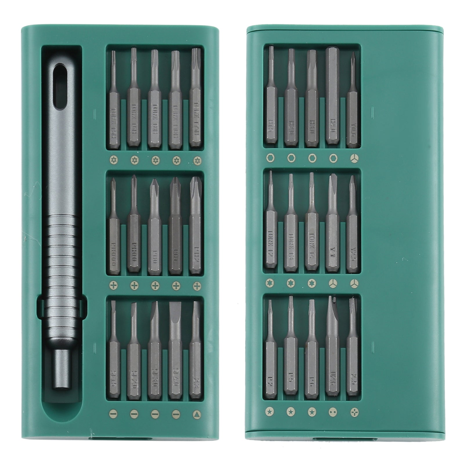 30 in 1 Precision Screwdriver Set Green
