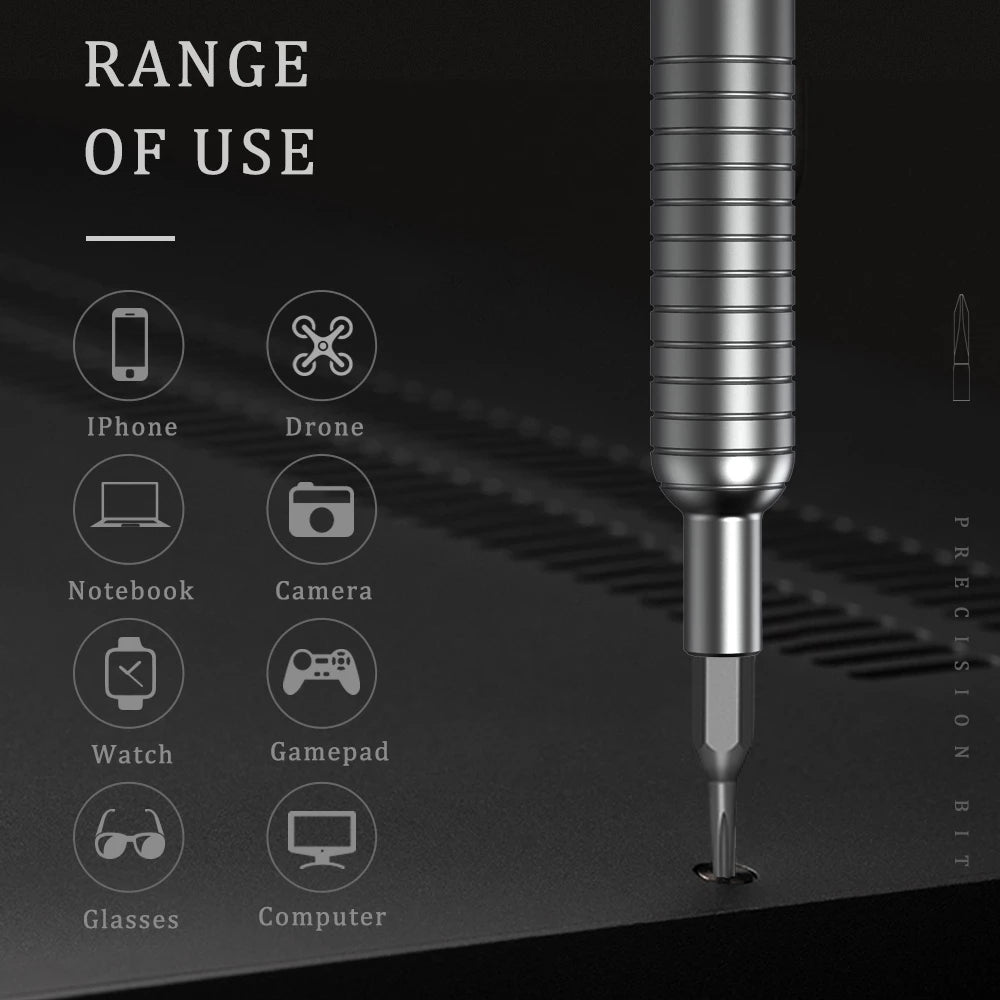 30 in 1 Precision Screwdriver Set Green