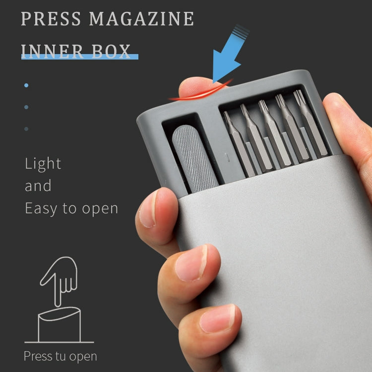 30 in 1 Precision Screwdriver Set Grey