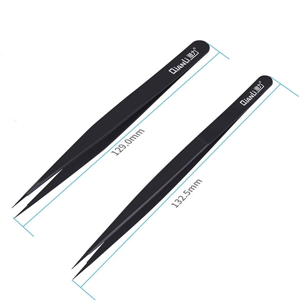 FK-04 Stainless Steel Extra-sharp Thickened Tweezers Pointed Tweezers