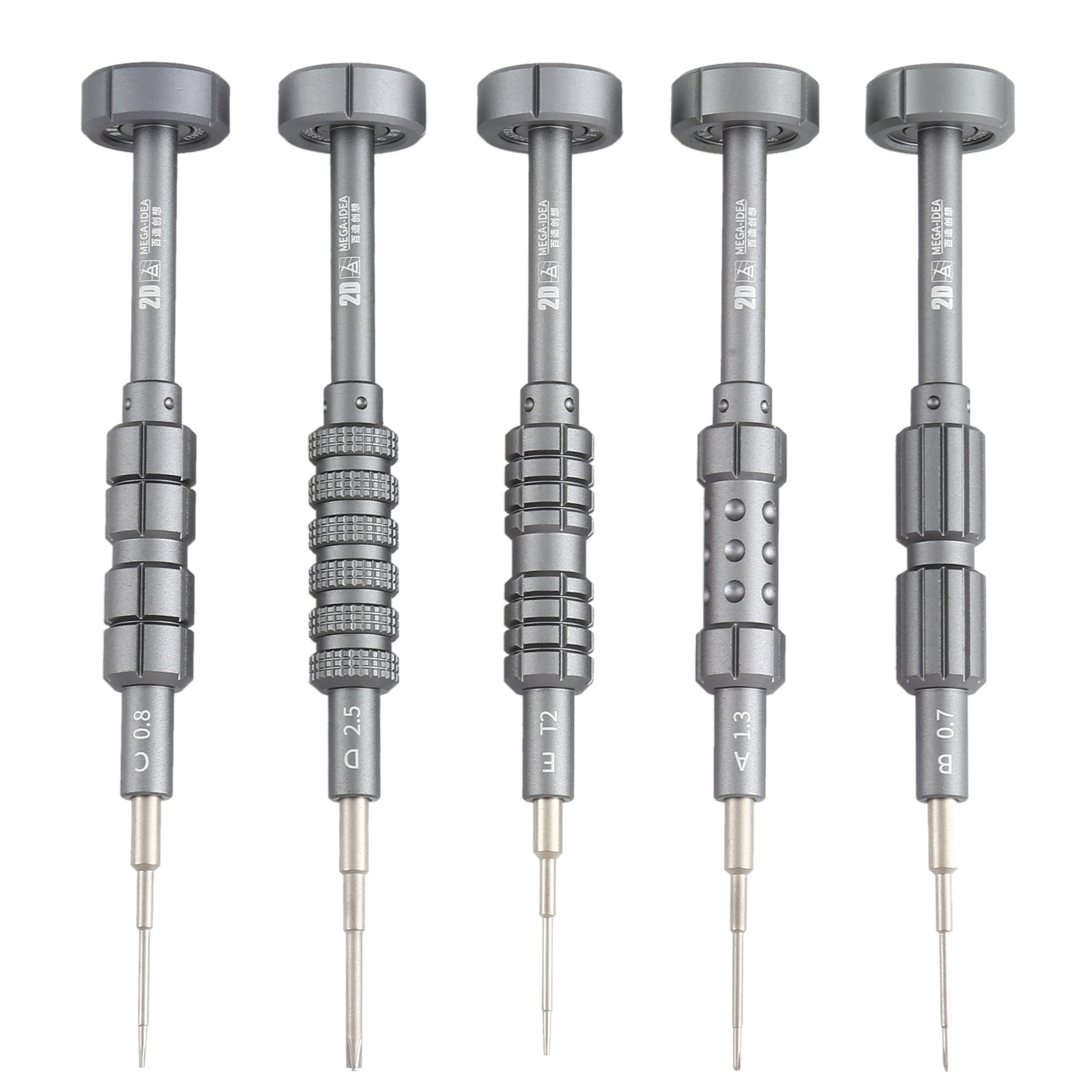 5 in 1 Multi-purpose 2D Grenade Magnetic Screwdriver Set