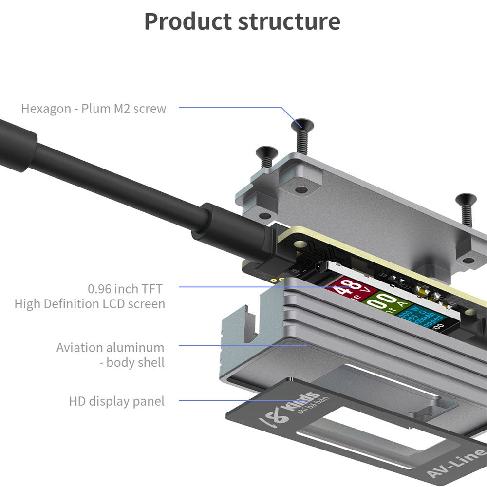 18 Kinds 8Pin to USB AV-line Intelligent Detection Charging Data Line