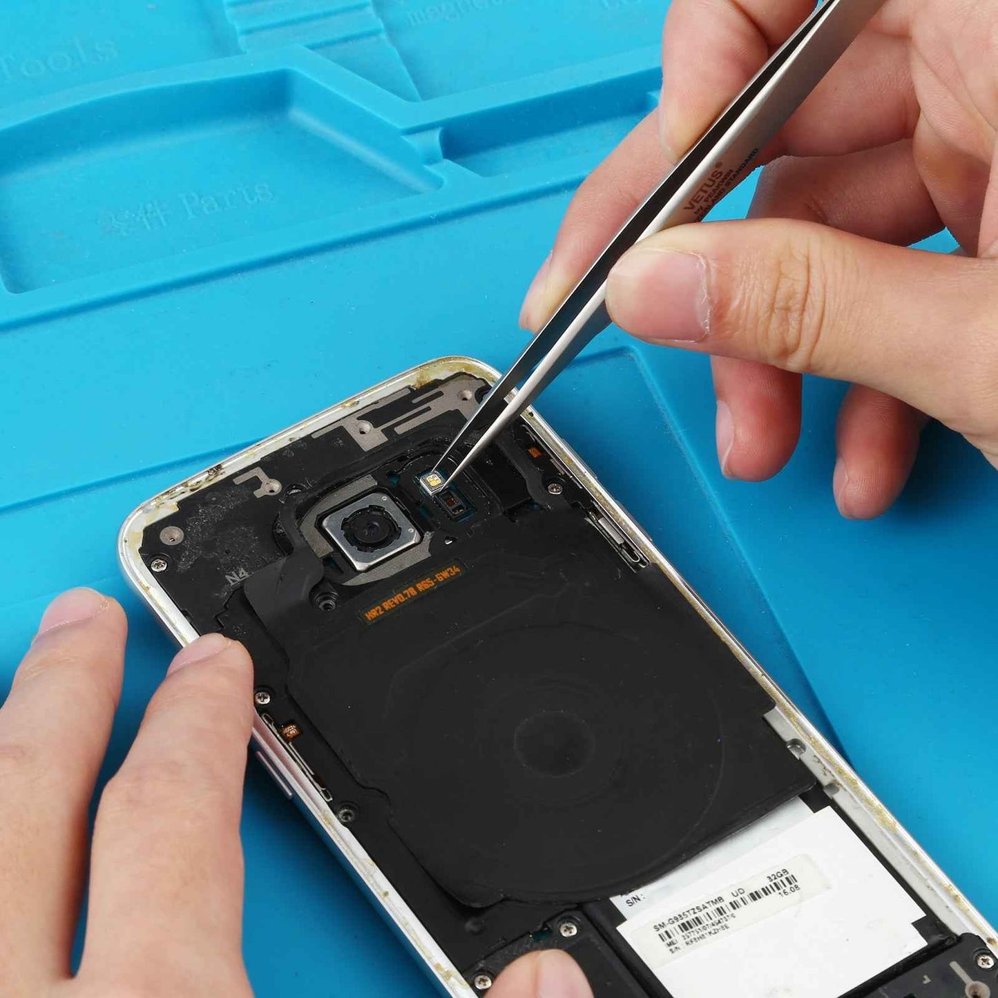 00-JP Antimagnetic Stainless Steel Tweezers