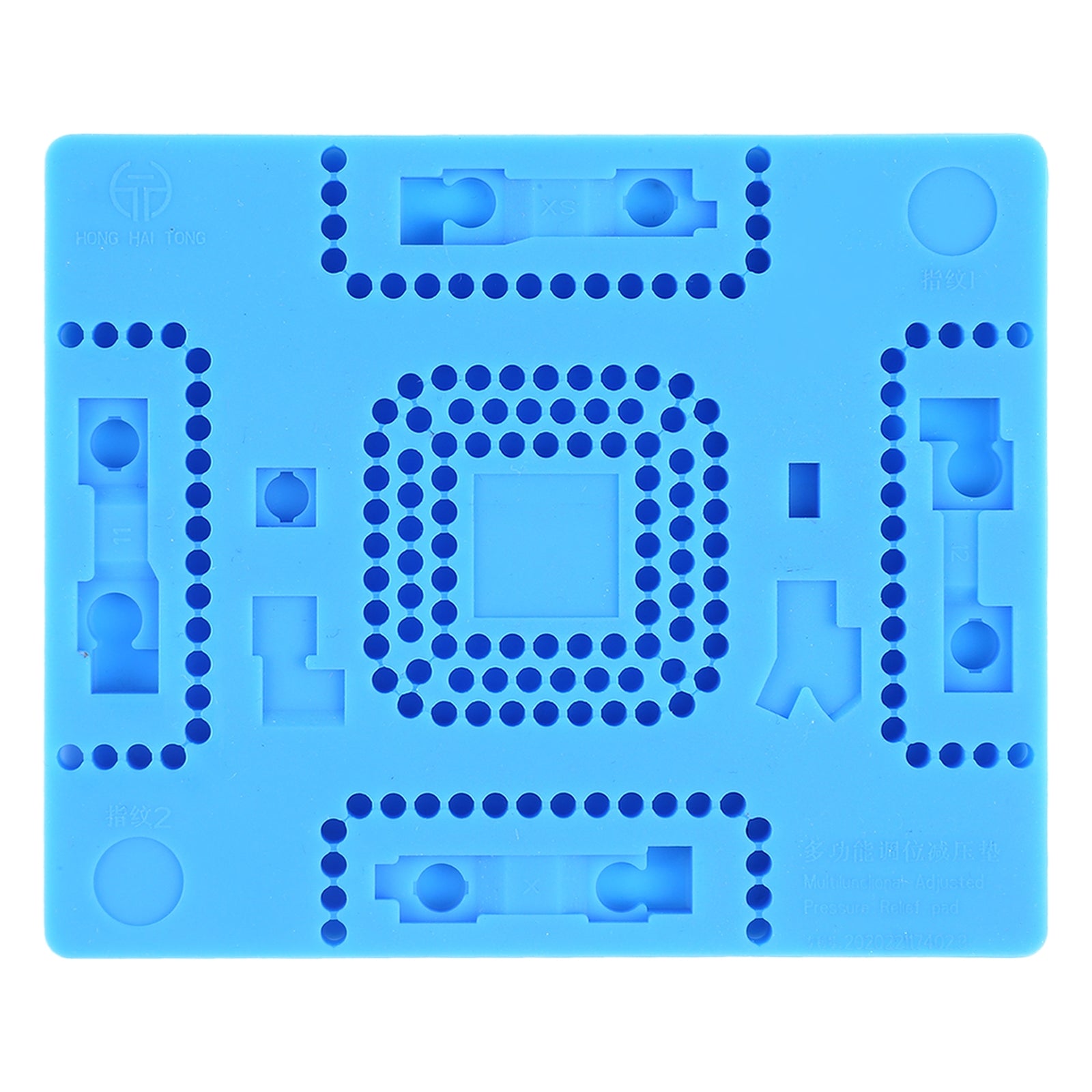 12 X 10cm Glue Cleaning Heat Insulation Repair Silicone Pad