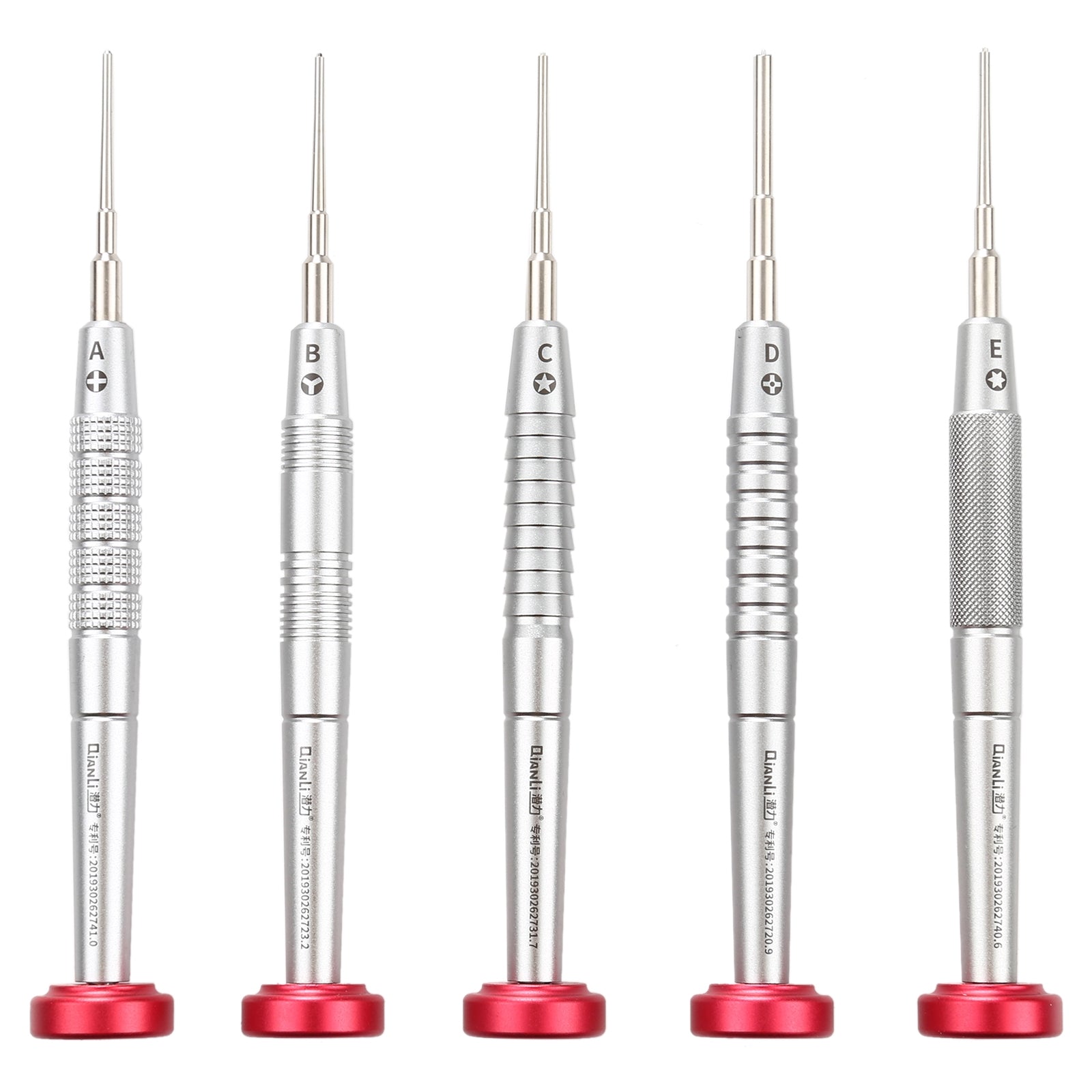 5 in 1 Aluminum Handle Anti-slip Screwdriver