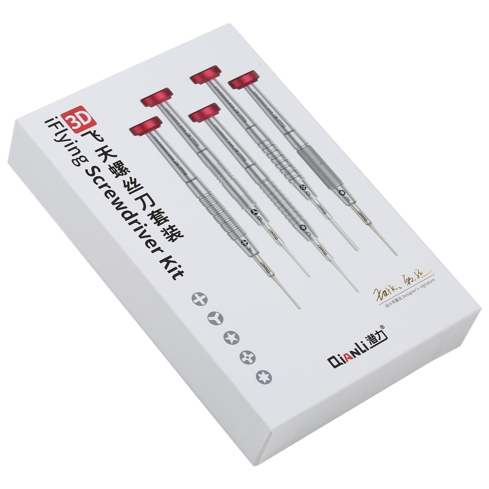 5 in 1 Aluminum Handle Anti-slip Screwdriver