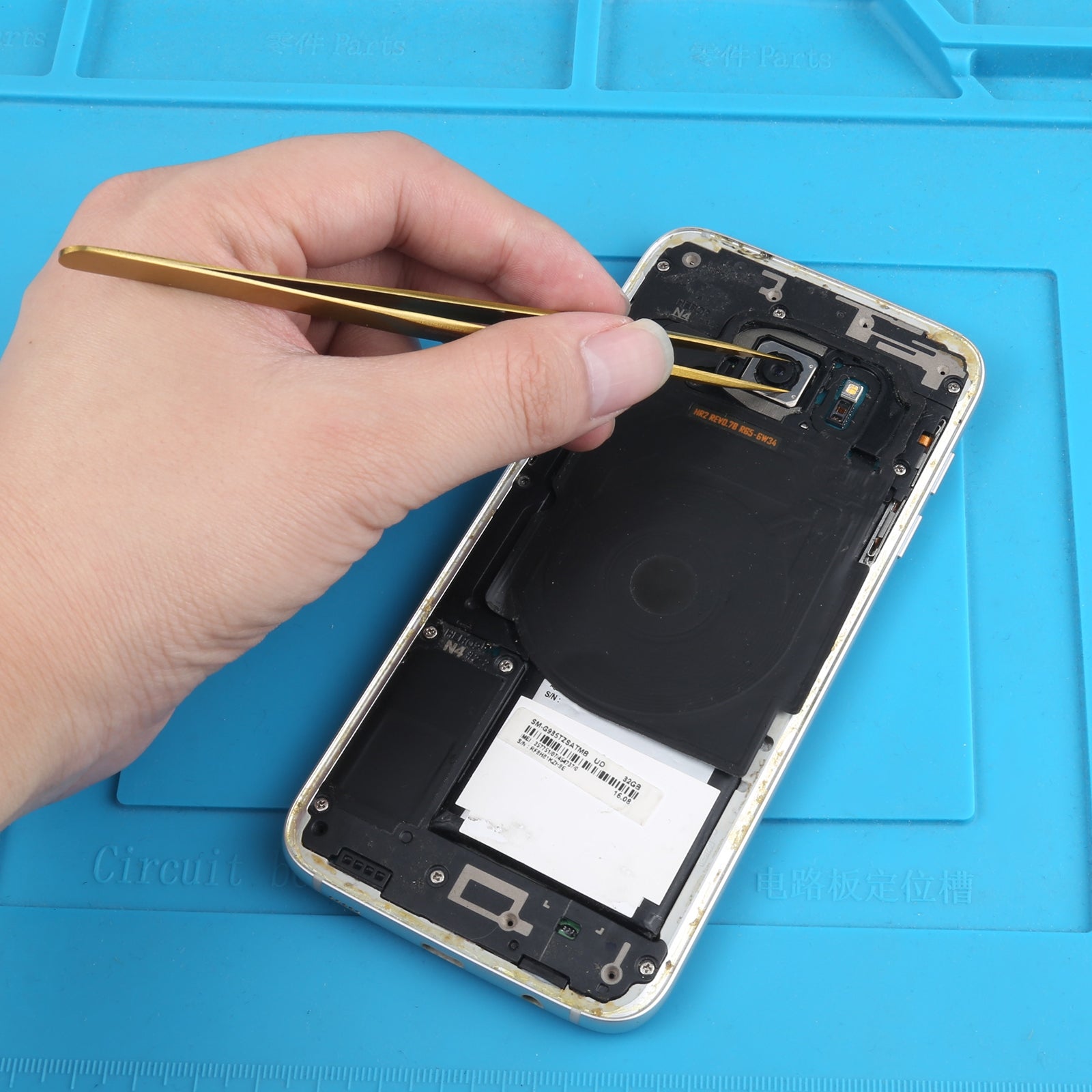 AA King11 Straight Precision Stainless Steel Tweezers