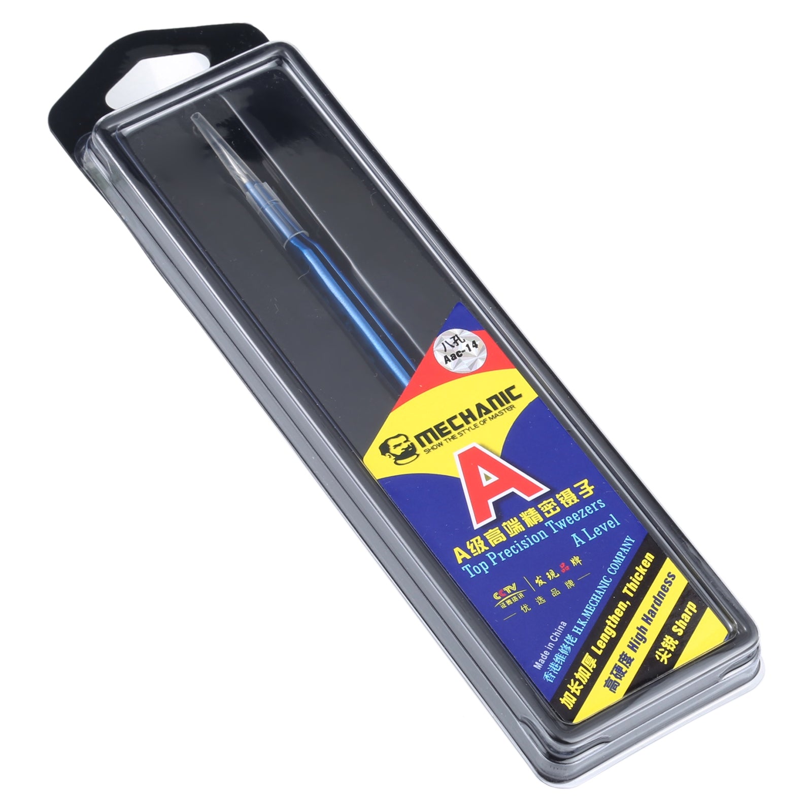 Aac-14 Straight Precision Stainless Steel Tweezers