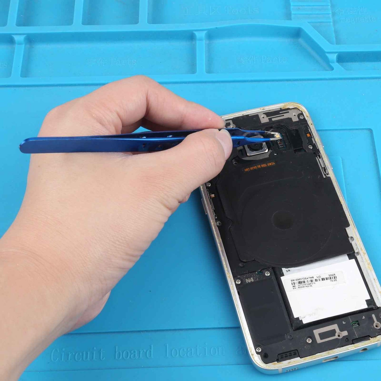 Aac-14 Straight Precision Stainless Steel Tweezers