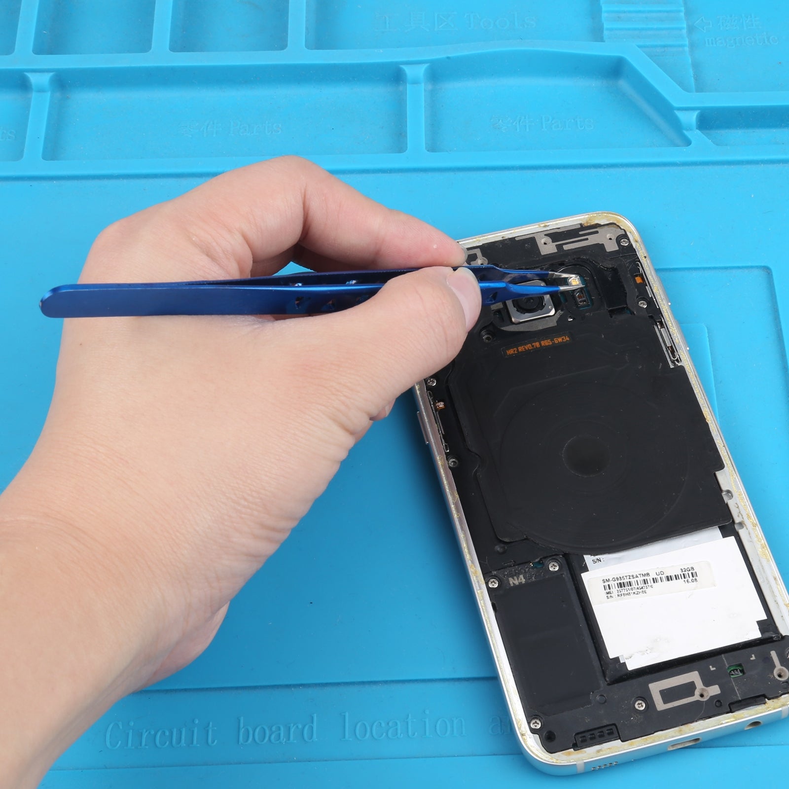 Aac-14 Straight Precision Stainless Steel Tweezers