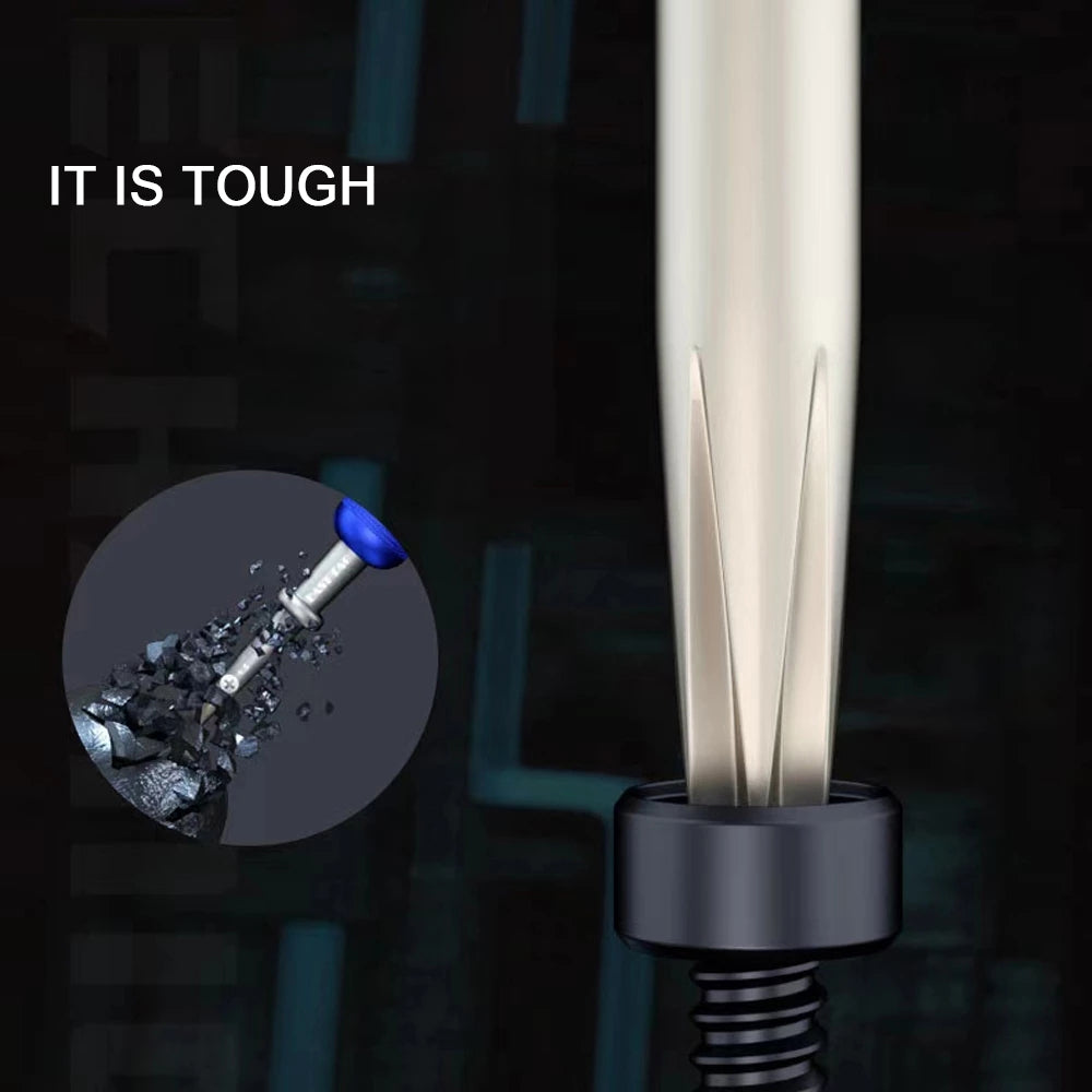 East Tag Precision Strong Magnetic Screwdriver,Cross 1.2 Grey