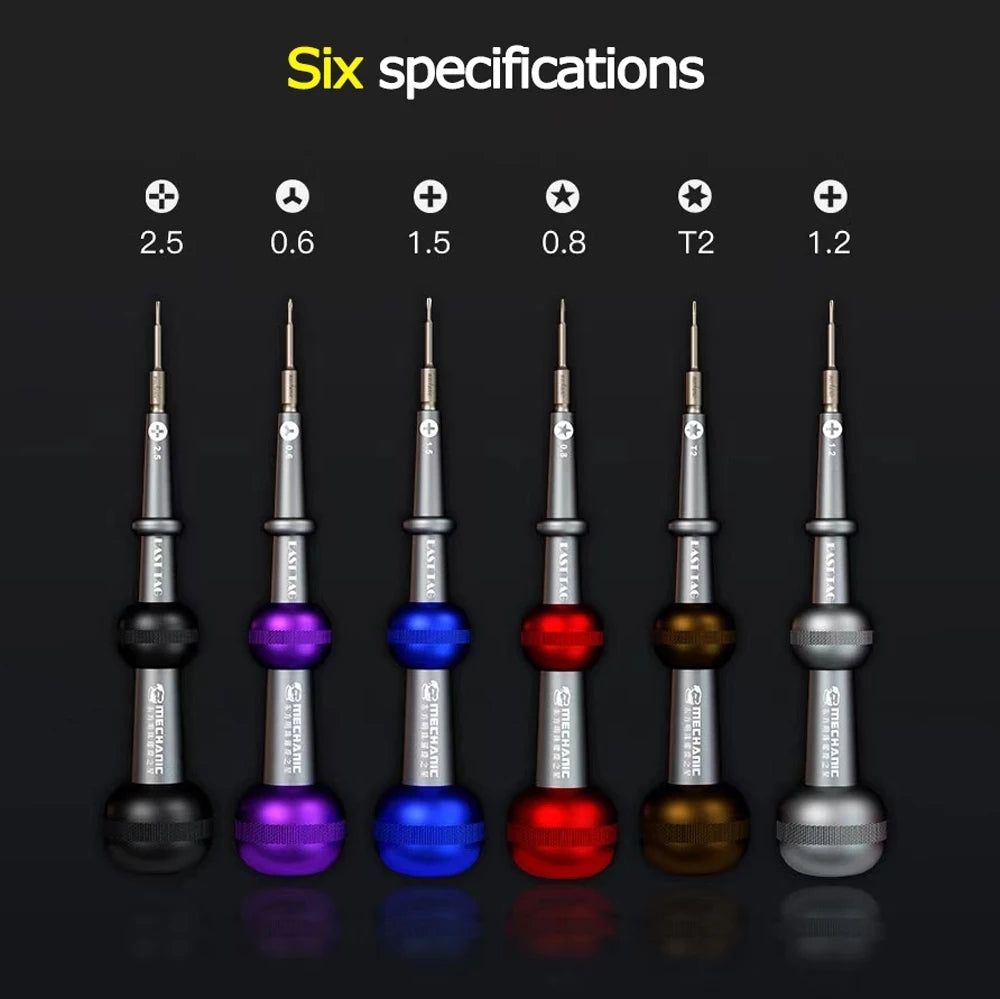 East Tag Precision Strong Magnetic Screwdriver,Cross 1.2 Grey