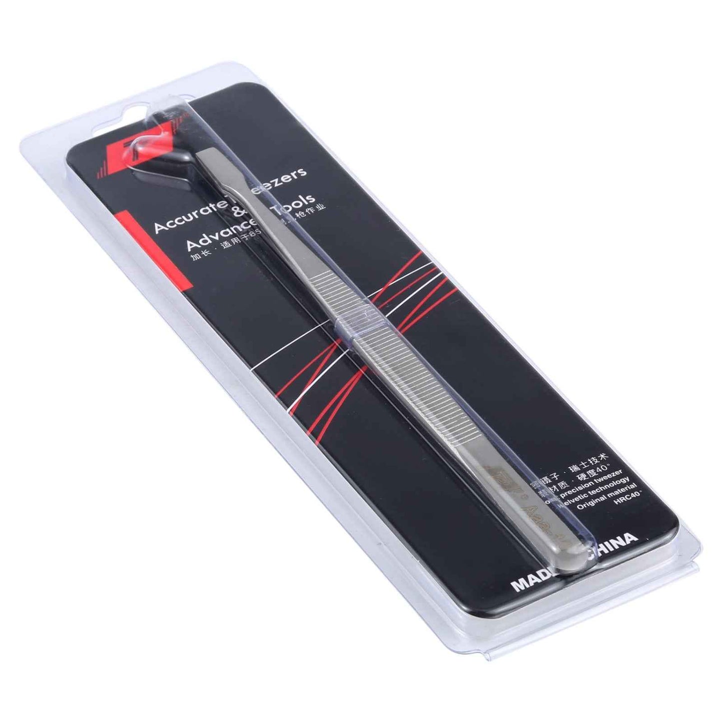 Aaa-16 Stainless Steel Ultra Fine High Hardness Tenacity Durable Tweezers
