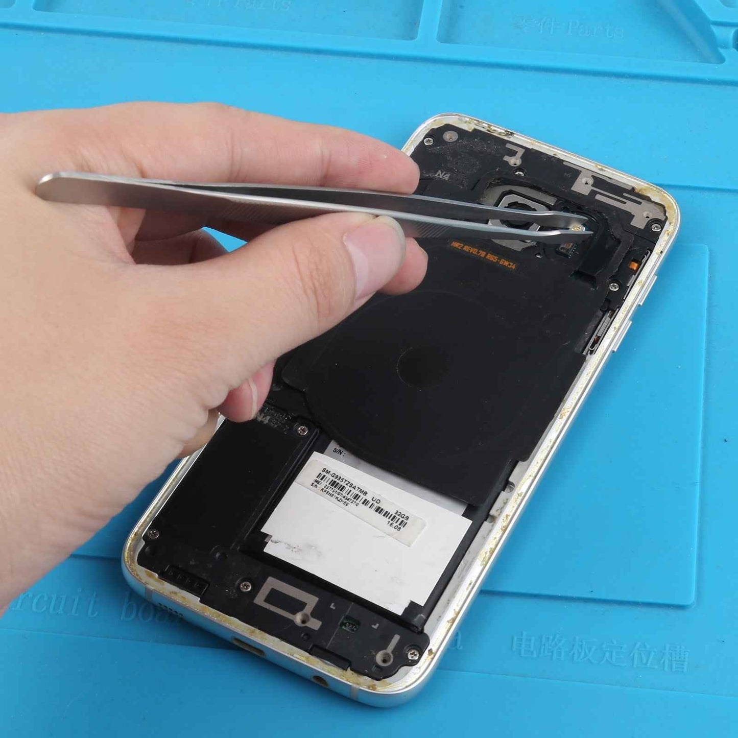 Aaa-16 Stainless Steel Ultra Fine High Hardness Tenacity Durable Tweezers