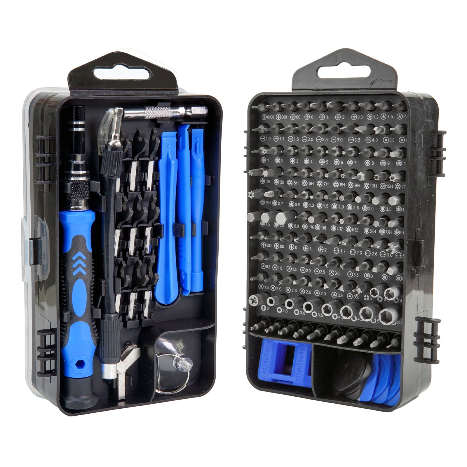 138 in 1 DIY Mobile Phone Disassembly Tool Clock Repair Multi-function Tool Screwdriver Set  Blue