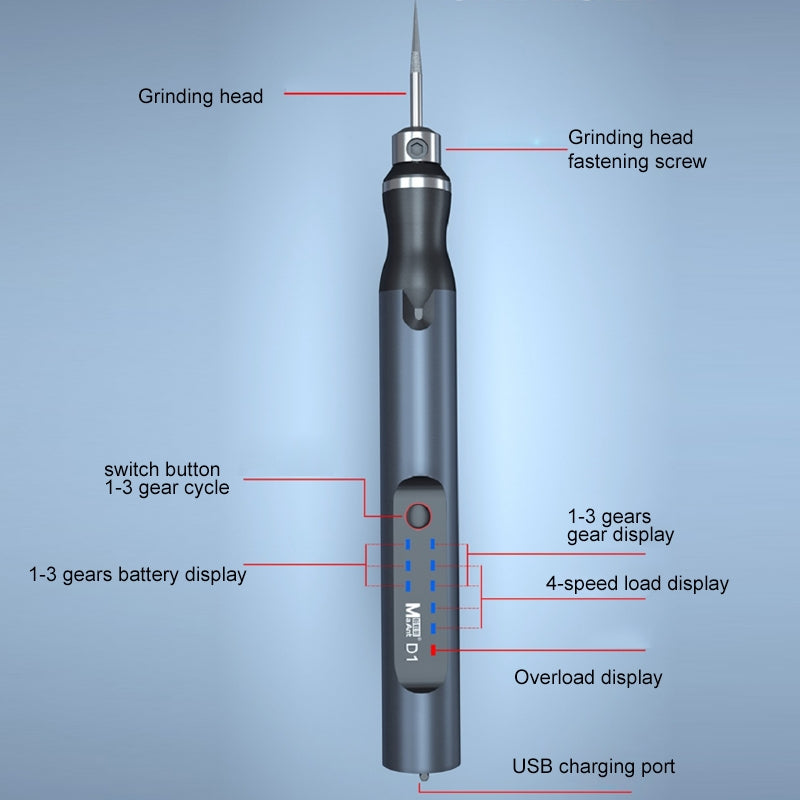 D-1 Intelligent Charging Grinding Pen