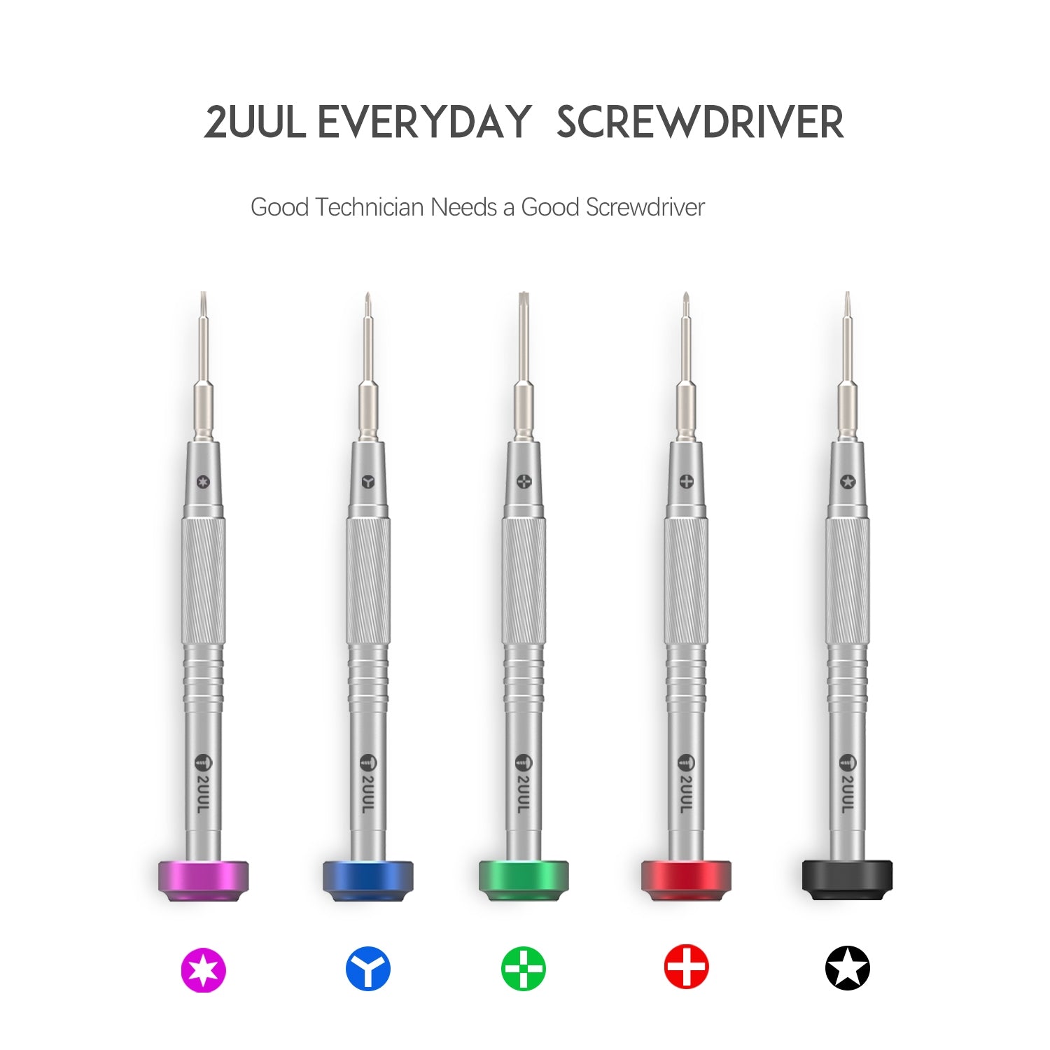Colorful Flyshaft Screwdriver Set