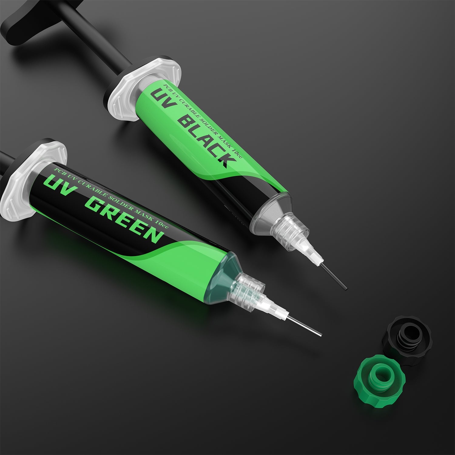 10cc PCB UV Curable Solder Mask Ink  Green