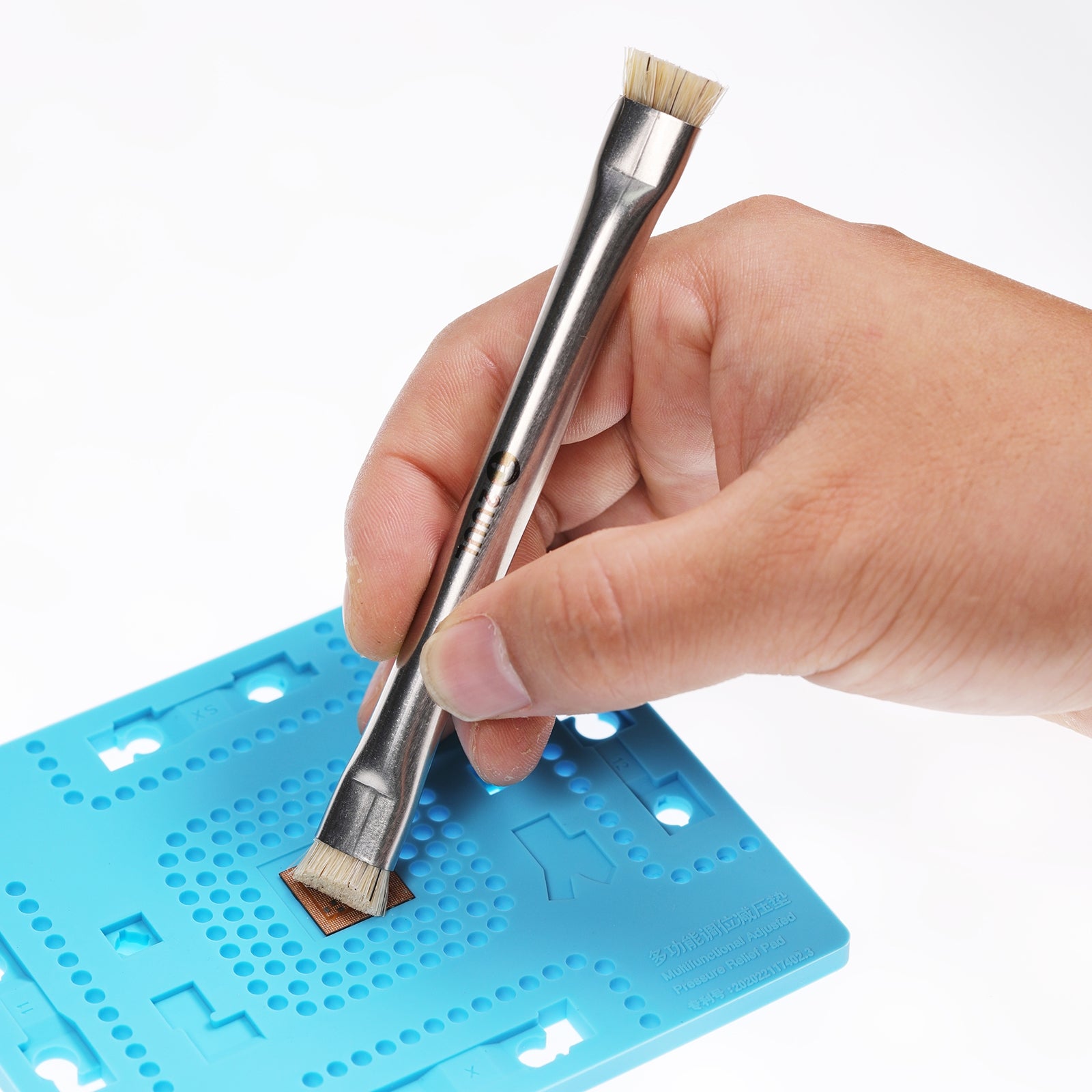 Double Head Cleaning Bristle Brush