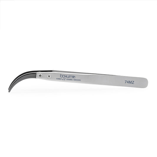 BA-I7-74MZ Stainless Steel Curved Tweezers