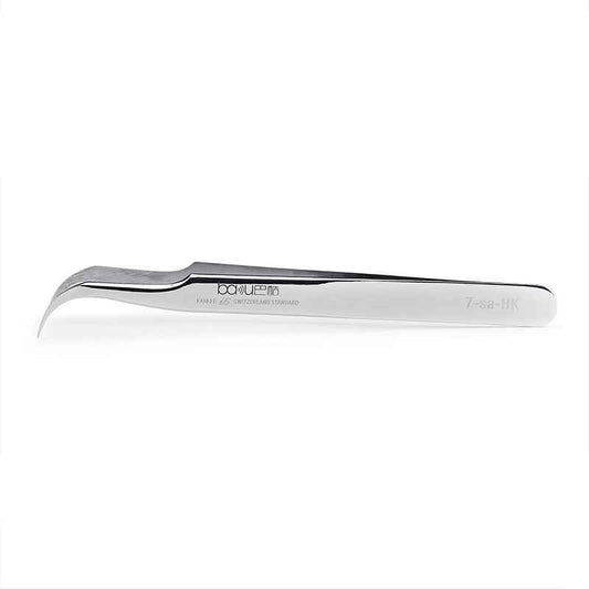 BA-i6-7-sa Stainless Steel Curved Tweezers
