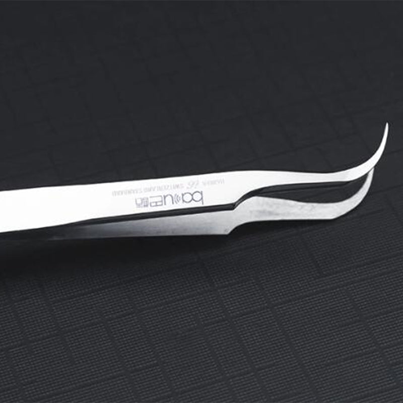 BA-i6-7-sa Stainless Steel Curved Tweezers