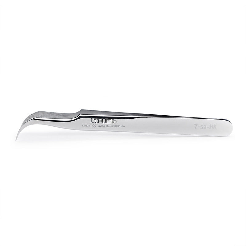 BA-i6-7-sa Stainless Steel Curved Tweezers