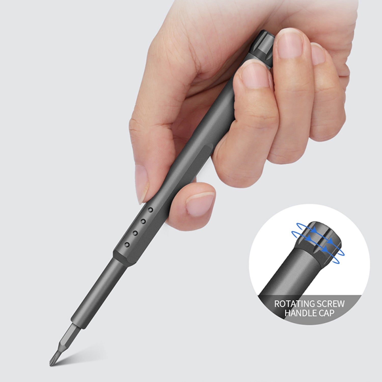 24 in 1 S2 Precision Screwdriver Set  Grey