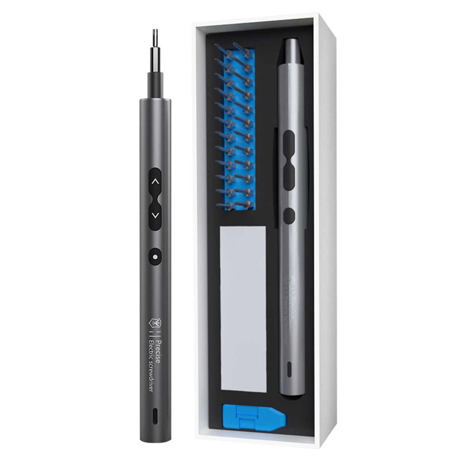 28 in 1 Precision Electric Screwdriver Set with LED Light