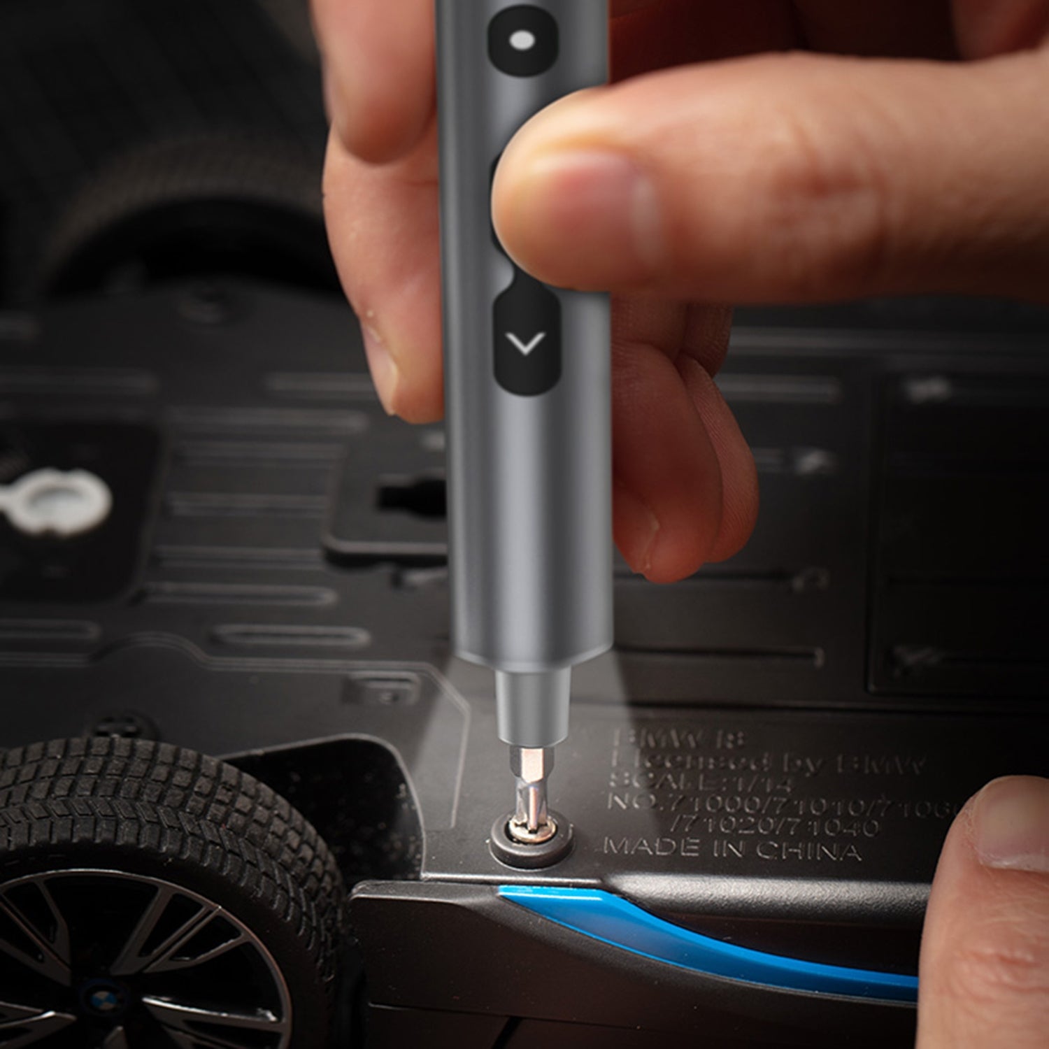 28 in 1 Precision Electric Screwdriver Set with LED Light