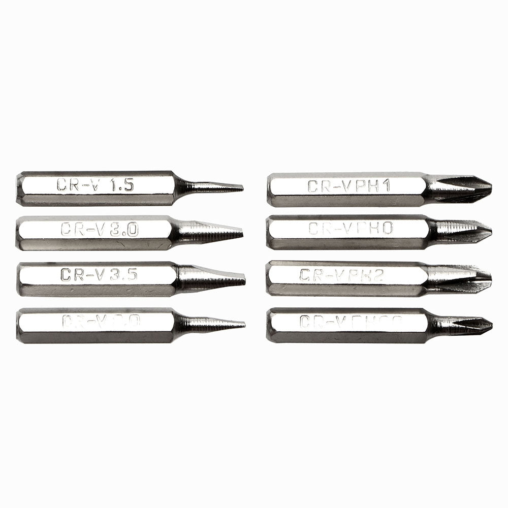 8 in 1 Portable Pen With Magnetic Multi-function Screwdriver Set for Mobile Phone and Computer Maintenance Tool black