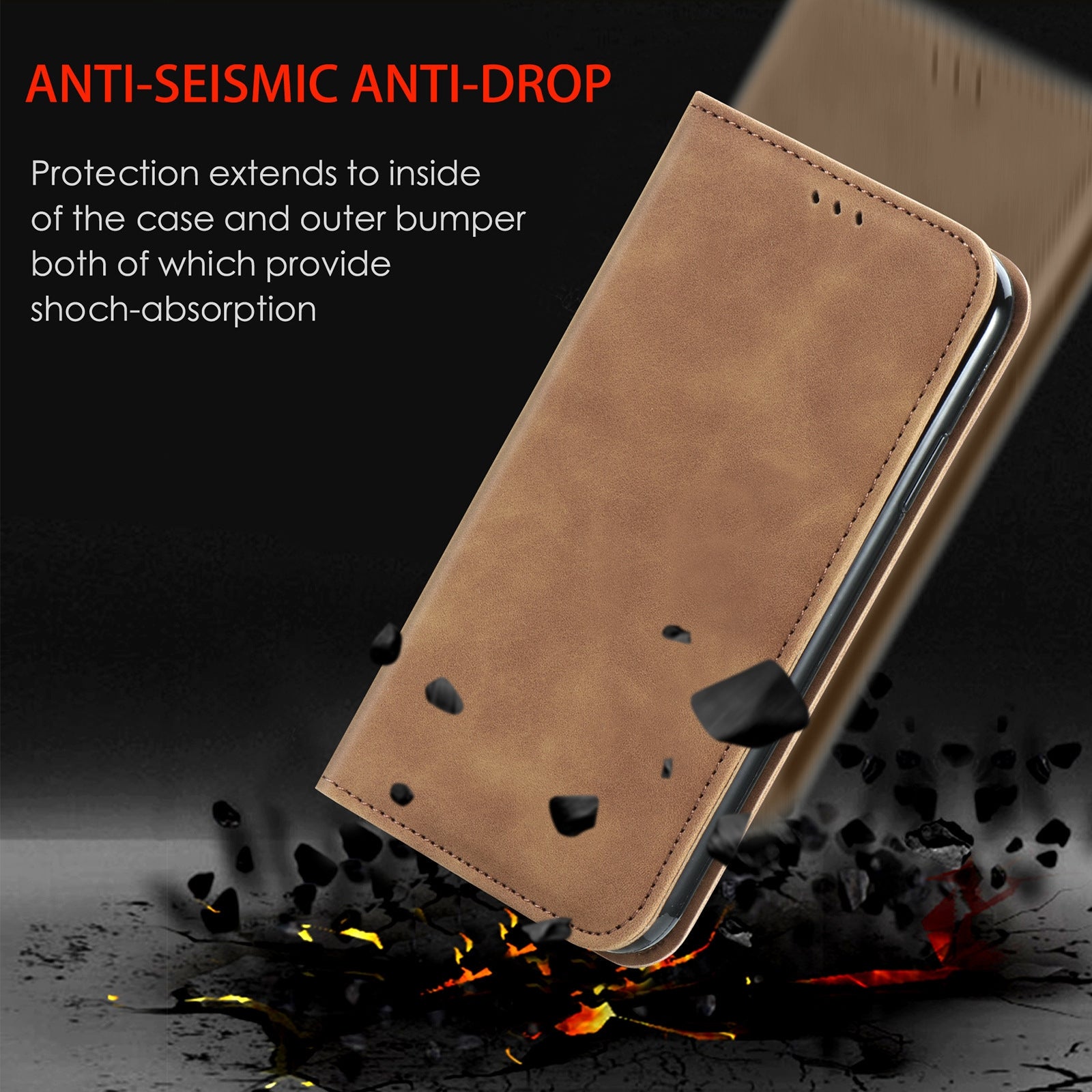 For Xiaomi Redmi 14C Retro Skin Feel Magnetic Flip Leather Phone Case(Brown)